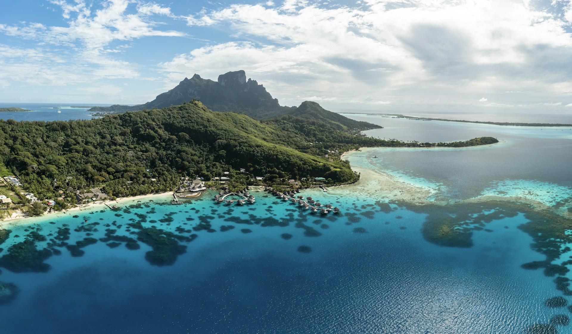 Bora Bora — coucher de soleil